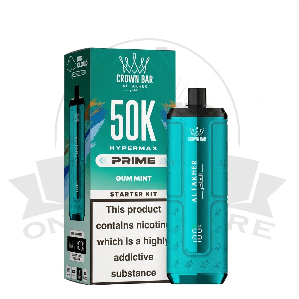 Box Of 5 Al Fakher Hypermax Prime 50K Prefilled Pod Kit