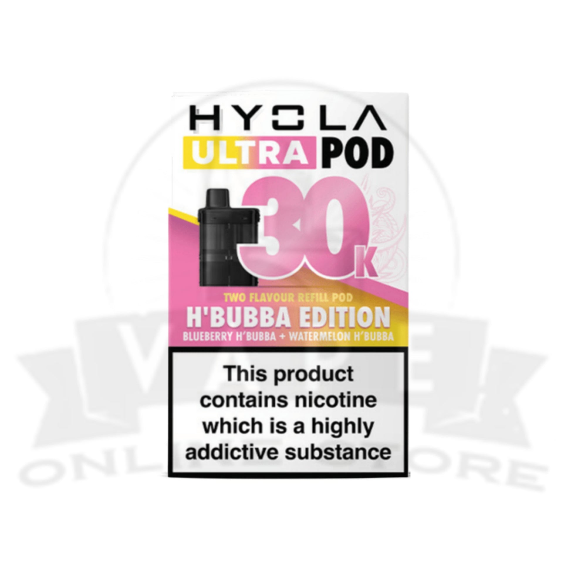 Box Of 5 Hyola Ultra 30k Replacement Pods