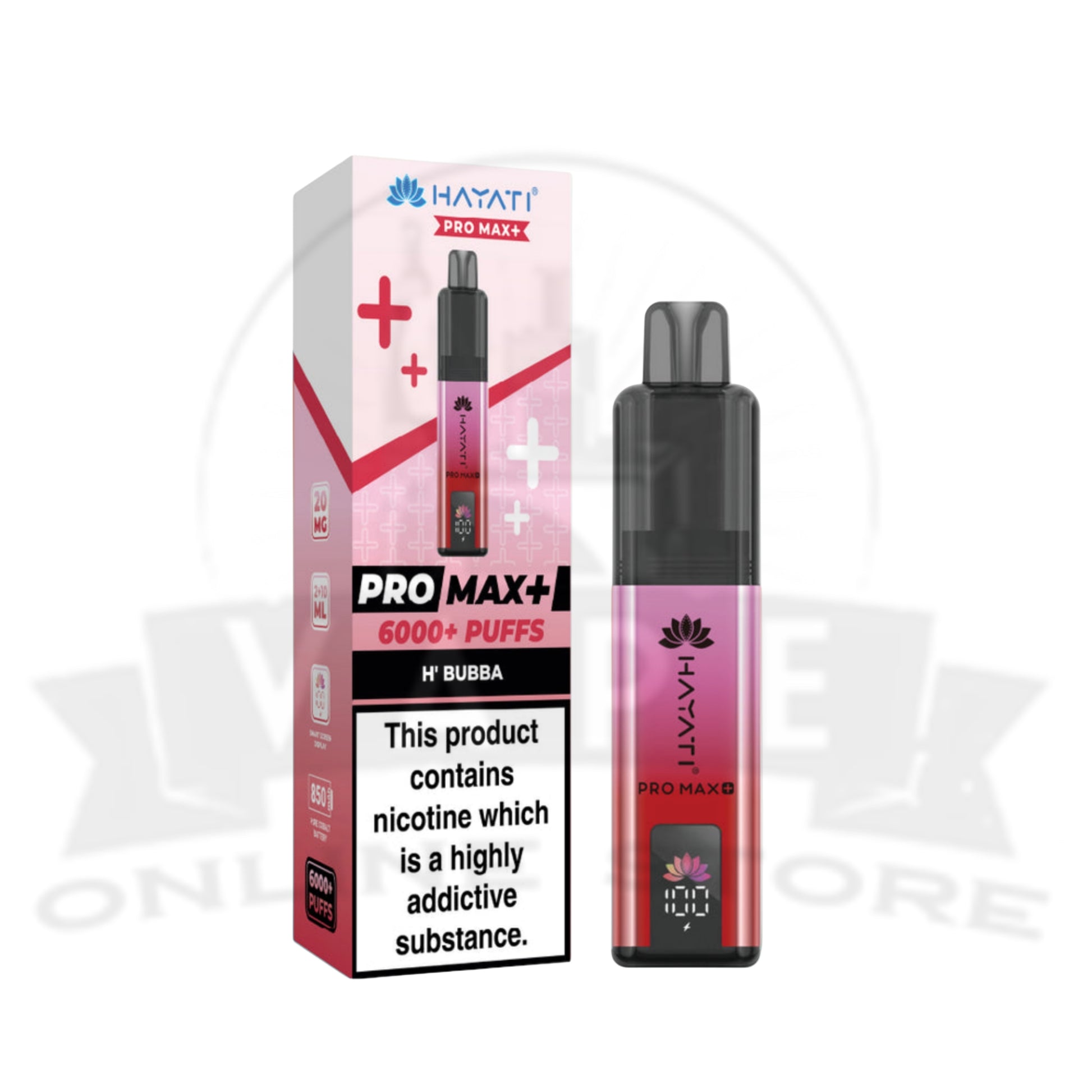 Hayati Pro Max Plus 6000 Puffs BOX OF 5 | Free Delivery