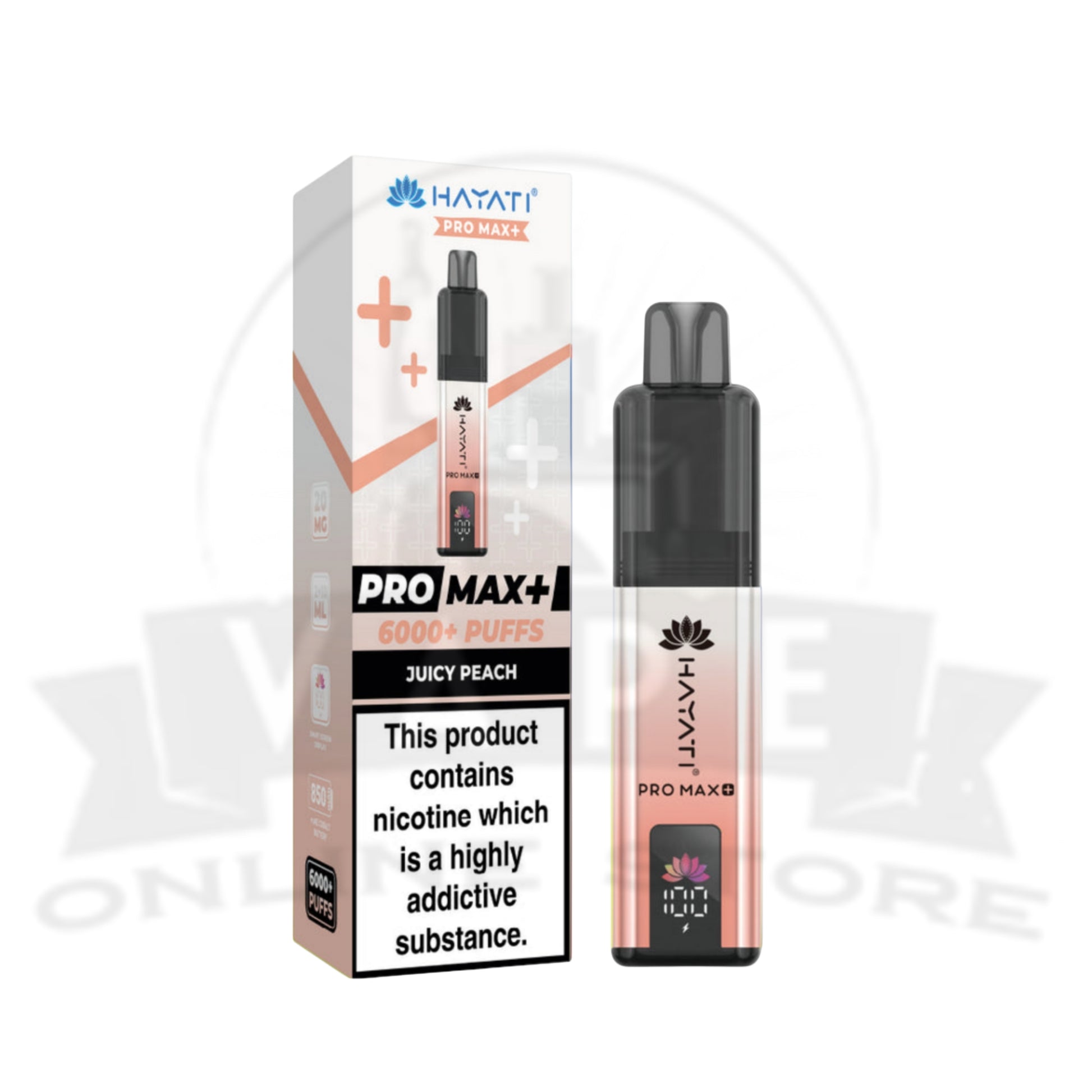 Hayati Pro Max Plus 6000 Puffs BOX OF 5 | Free Delivery