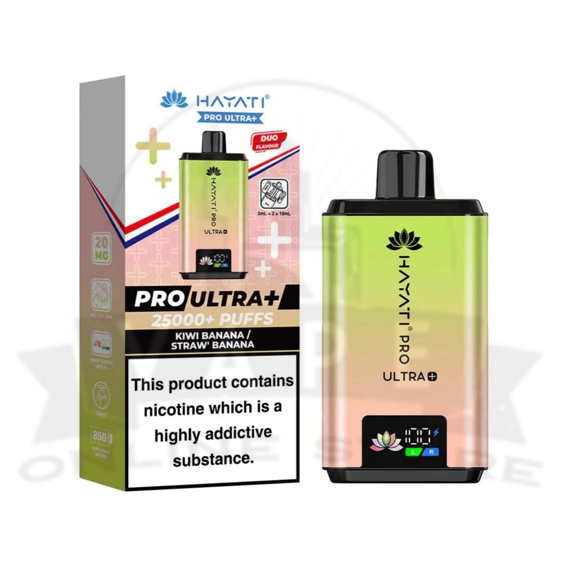 BOX OF 5 Hayati Pro Ultra Plus 25000 Prefilled Pod Kit