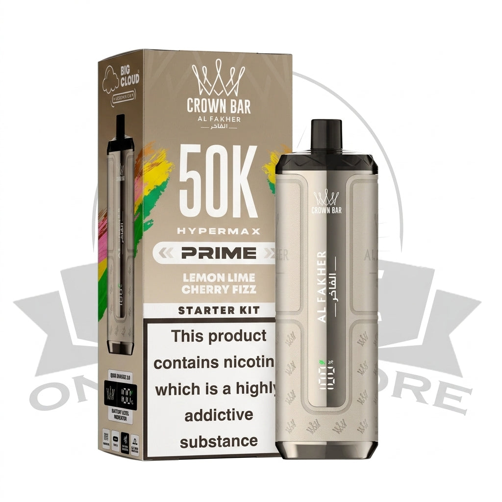 Box Of 5 Al Fakher Hypermax Prime 50K Prefilled Pod Kit
