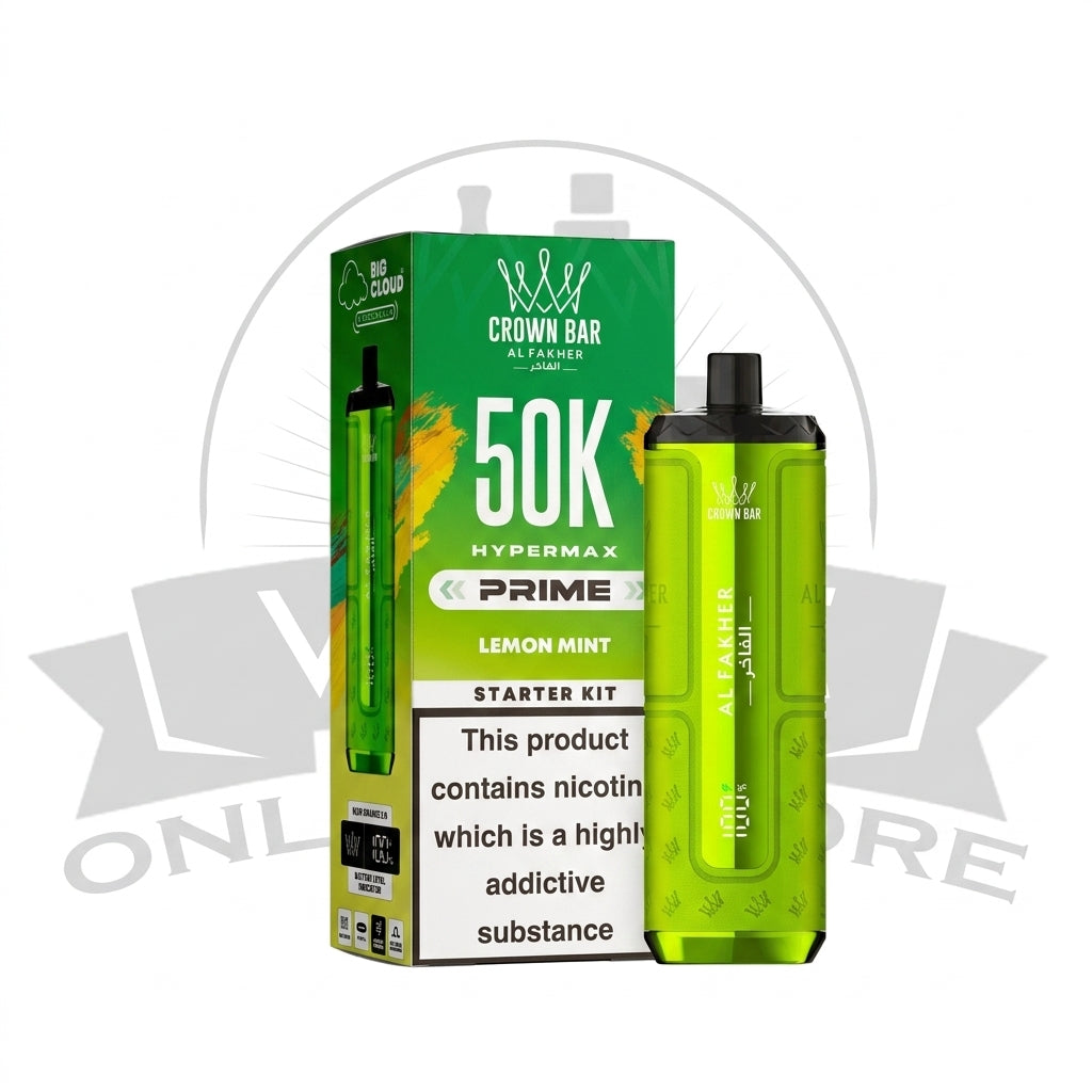 Box Of 5 Al Fakher Hypermax Prime 50K Prefilled Pod Kit