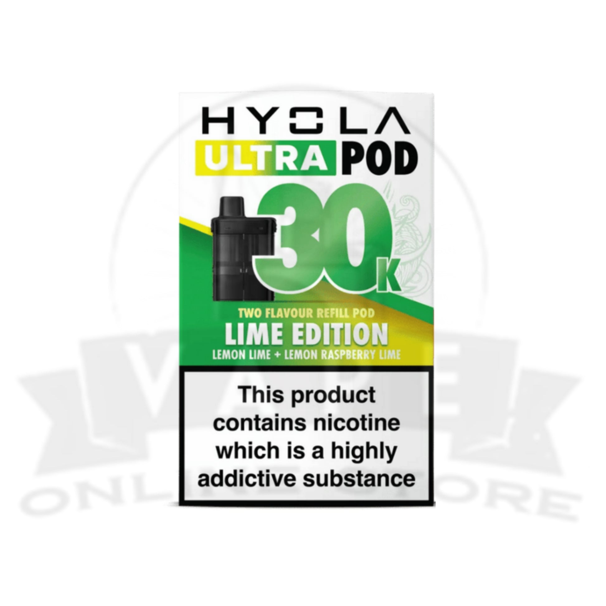 Box Of 5 Hyola Ultra 30k Replacement Pods