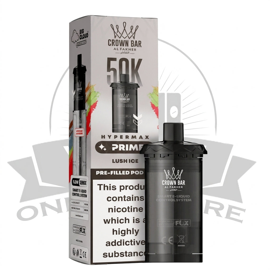 Box Of 5 Al Fakher 50K Hypermax Prime Refill Pods