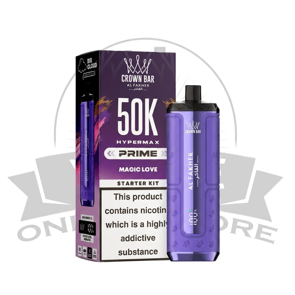 Box Of 5 Al Fakher Hypermax Prime 50K Prefilled Pod Kit