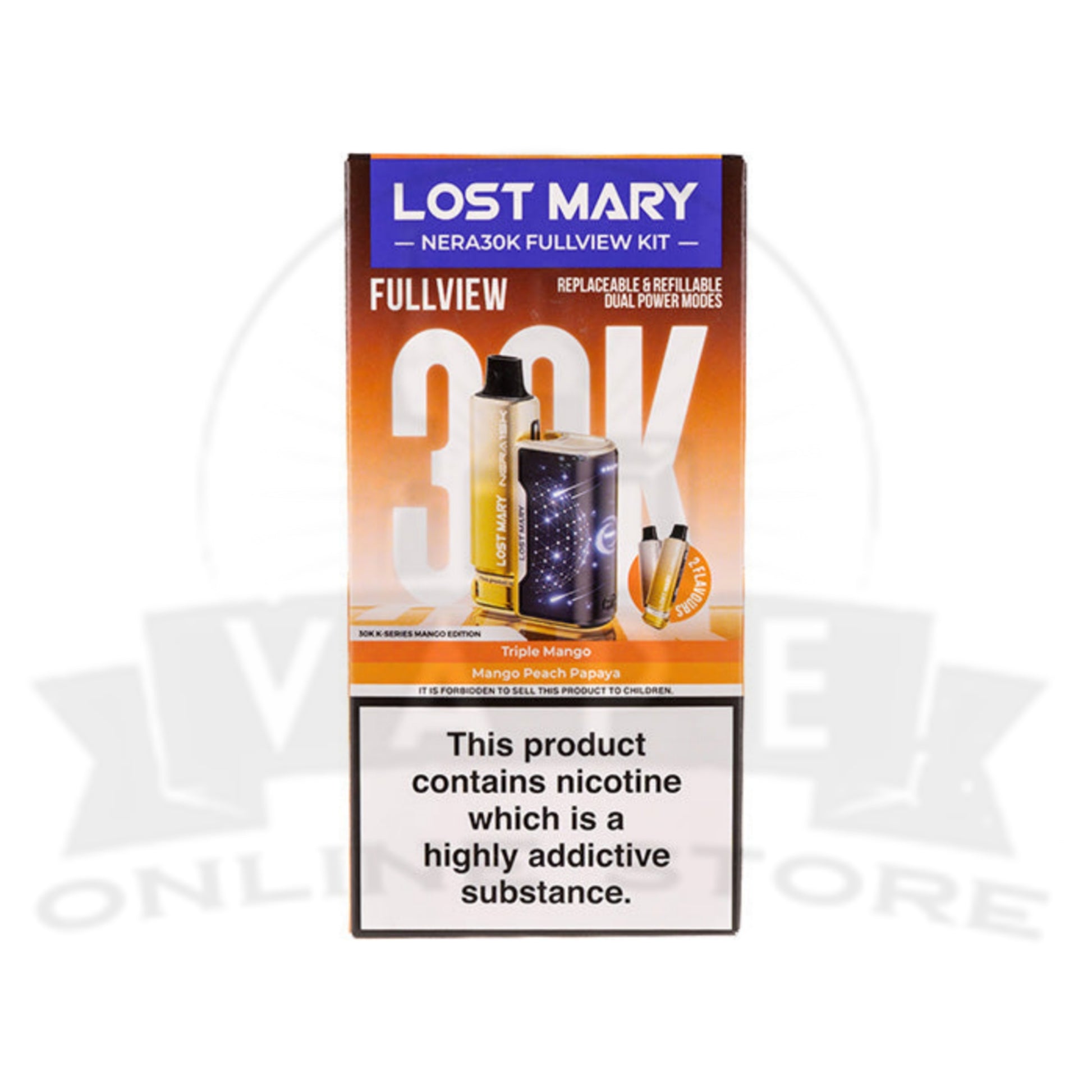 Box Of 5 Lost Mary Nera 30K Puffs Pod Kit