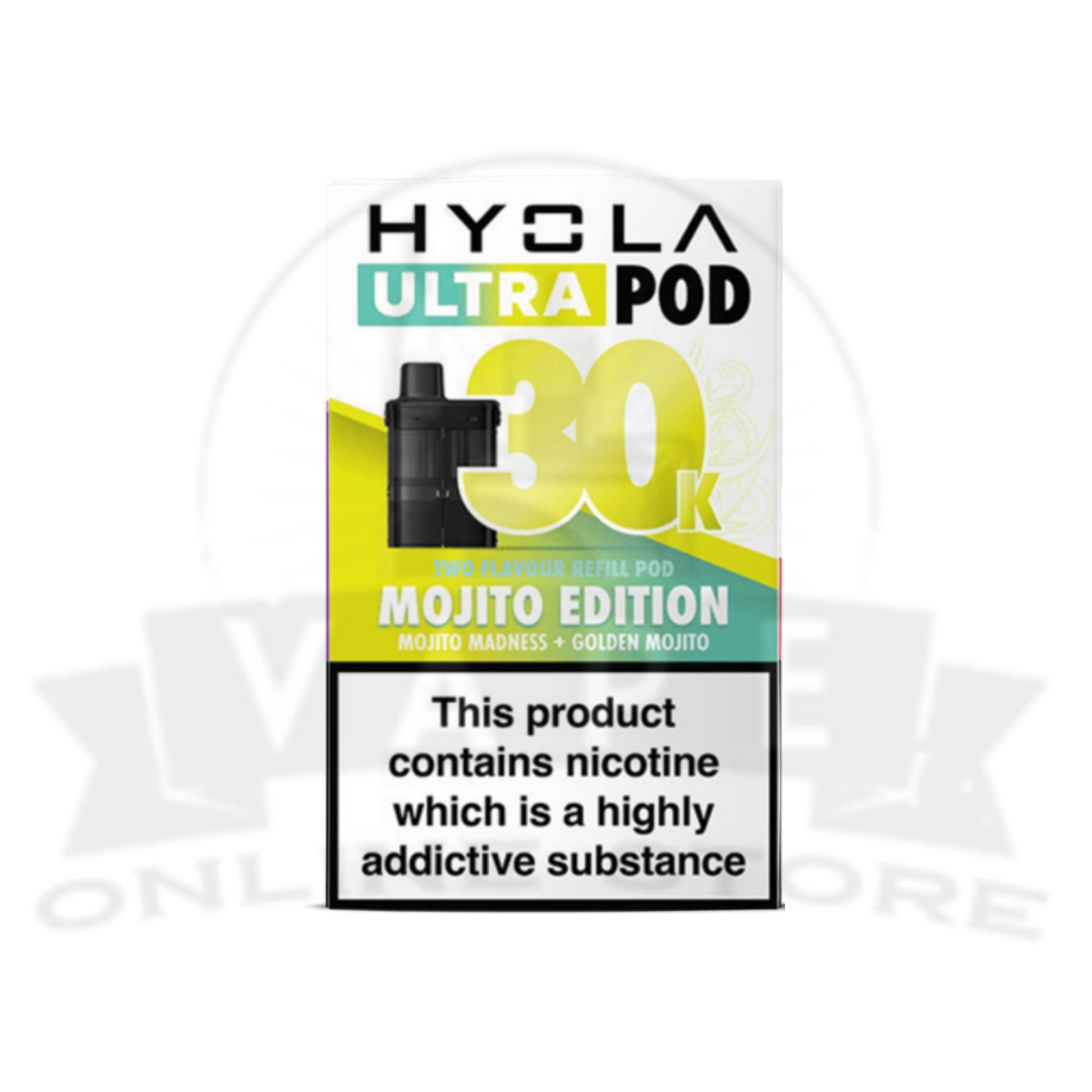 Box Of 5 Hyola Ultra 30k Replacement Pods