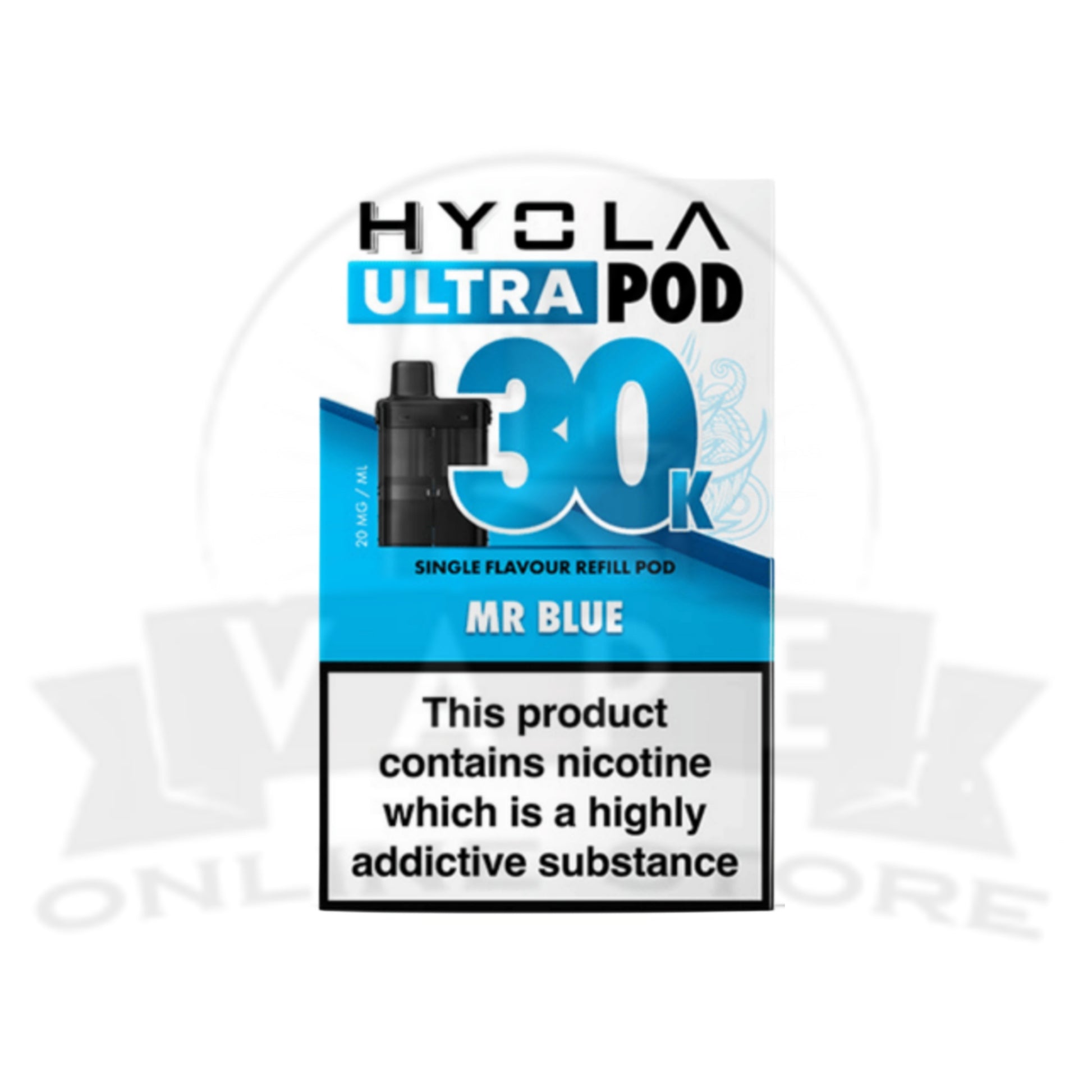 Box Of 5 Hyola Ultra 30k Replacement Pods