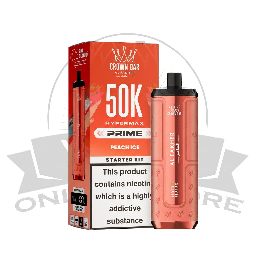 Box Of 5 Al Fakher Hypermax Prime 50K Prefilled Pod Kit
