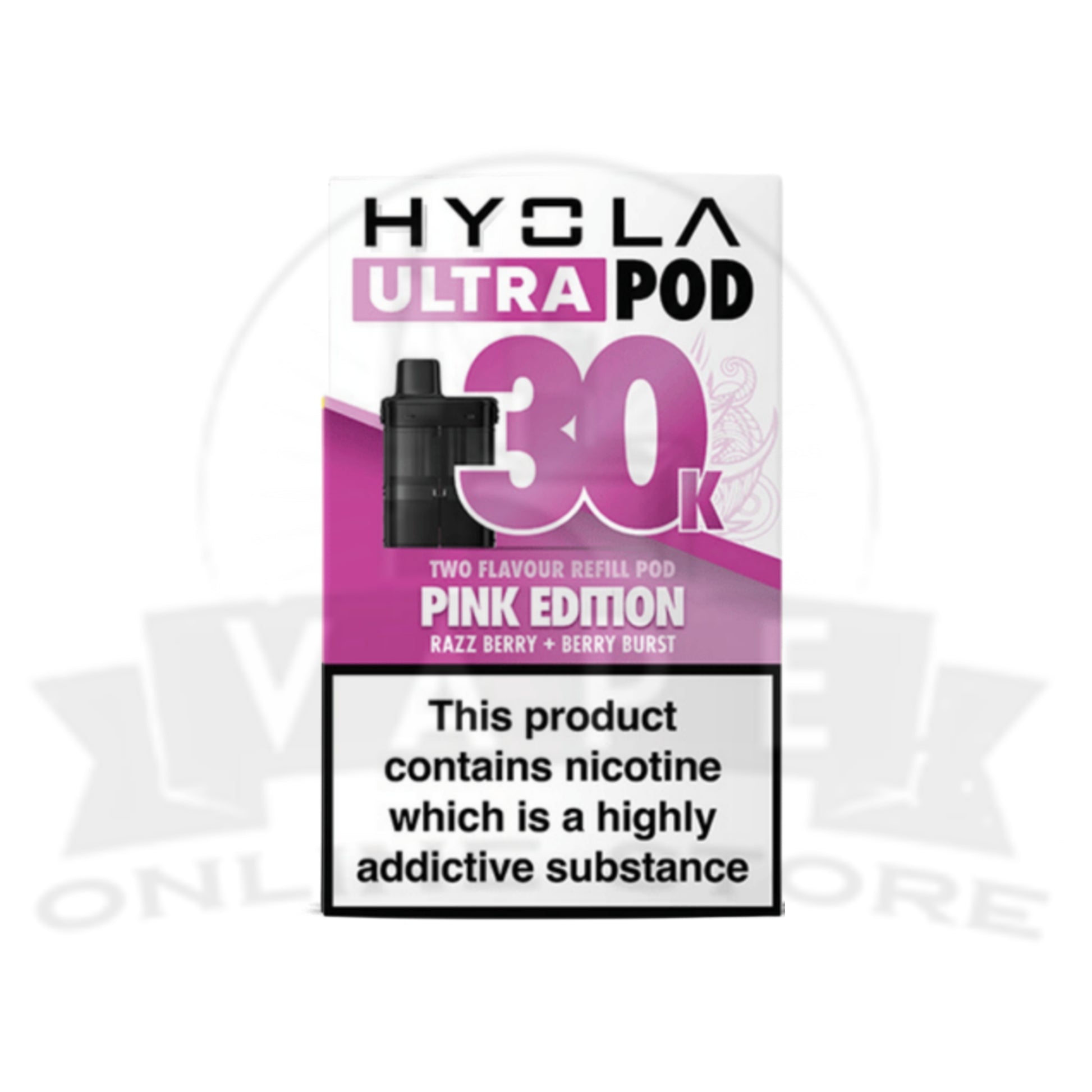 Box Of 5 Hyola Ultra 30k Replacement Pods