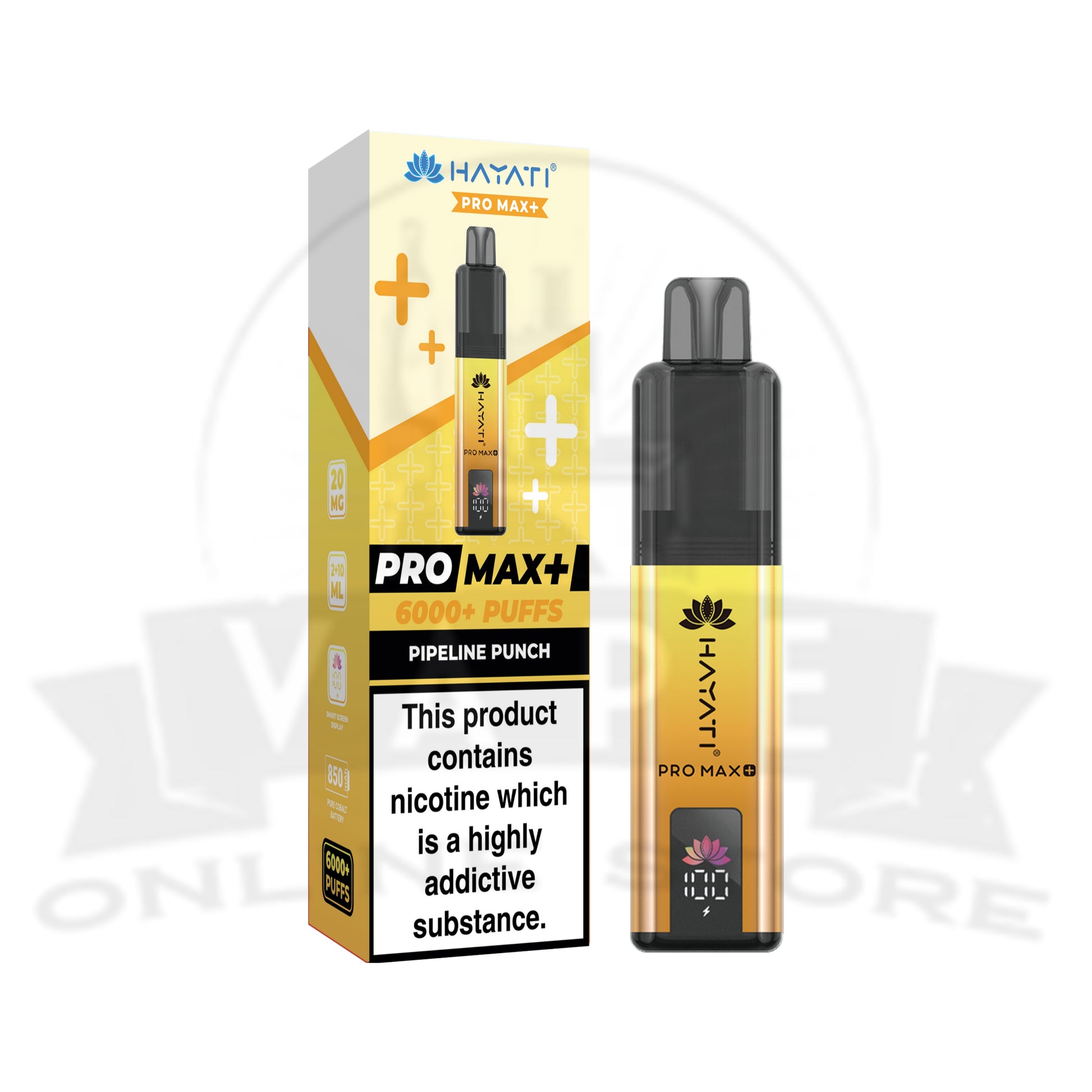 Hayati Pro Max Plus 6000 Puffs BOX OF 5 | Free Delivery
