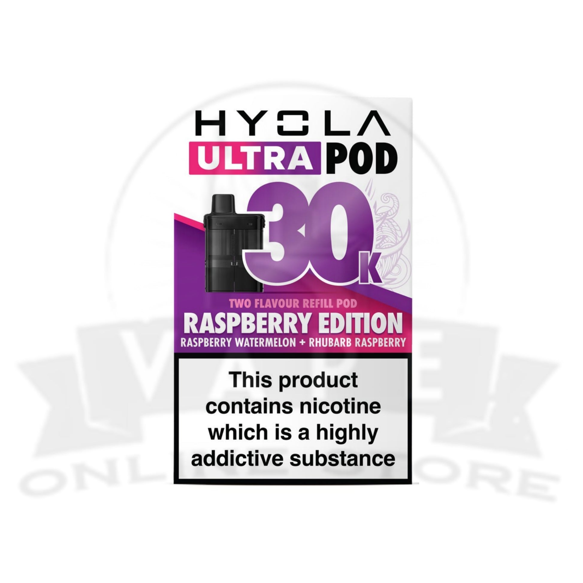 Box Of 5 Hyola Ultra 30k Replacement Pods