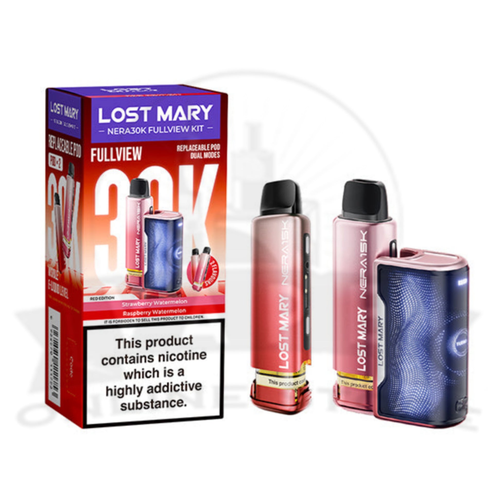 Box Of 5 Lost Mary Nera 30K Puffs Pod Kit
