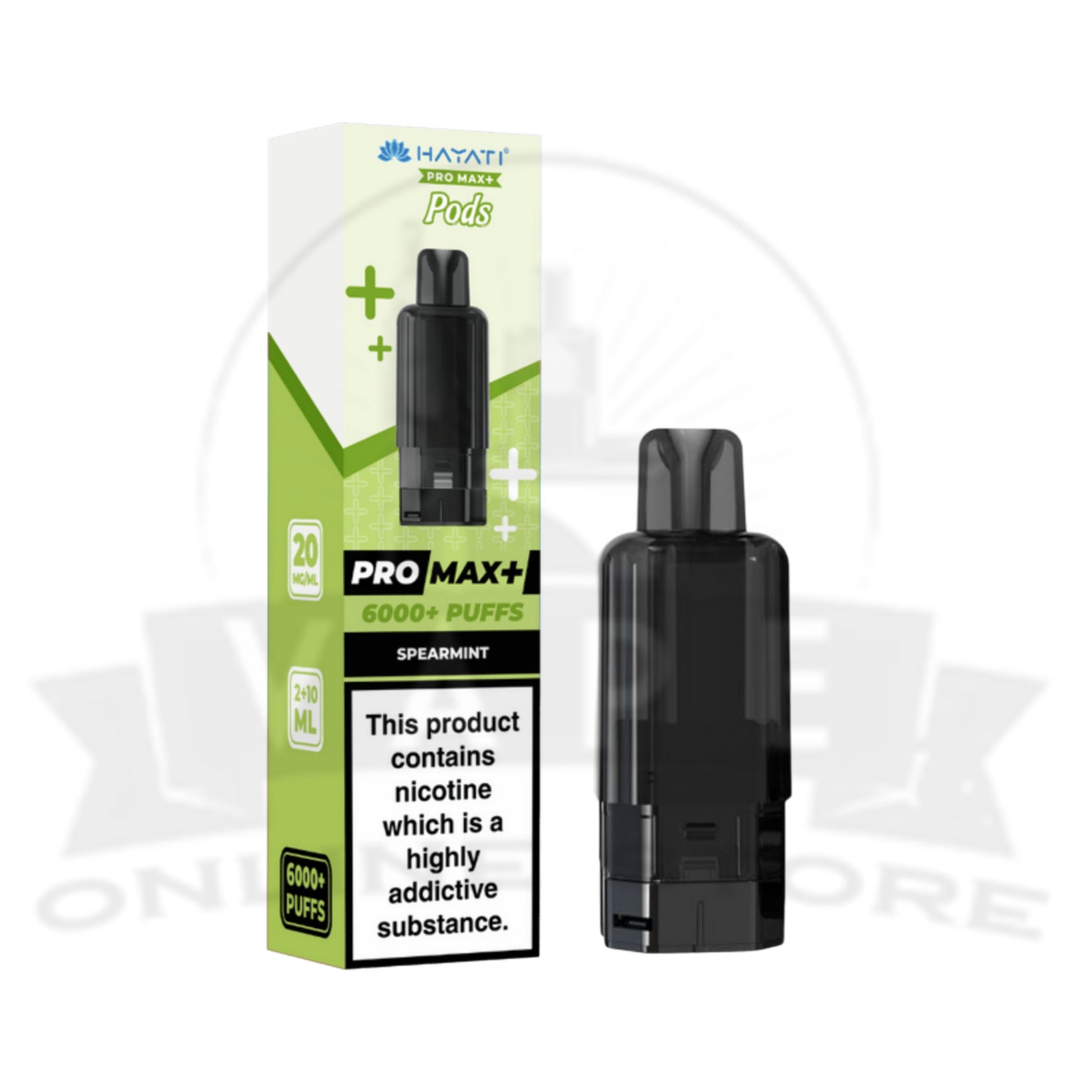 Box Of 5 Hayati Pro Max Plus 6000 Puffs Replacement Pods