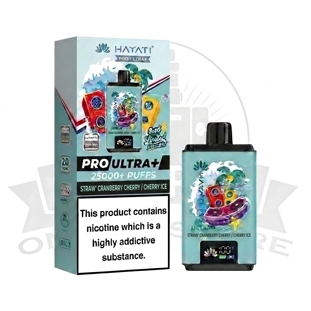 BOX OF 5 Hayati Pro Ultra Plus 25000 Prefilled Pod Kit