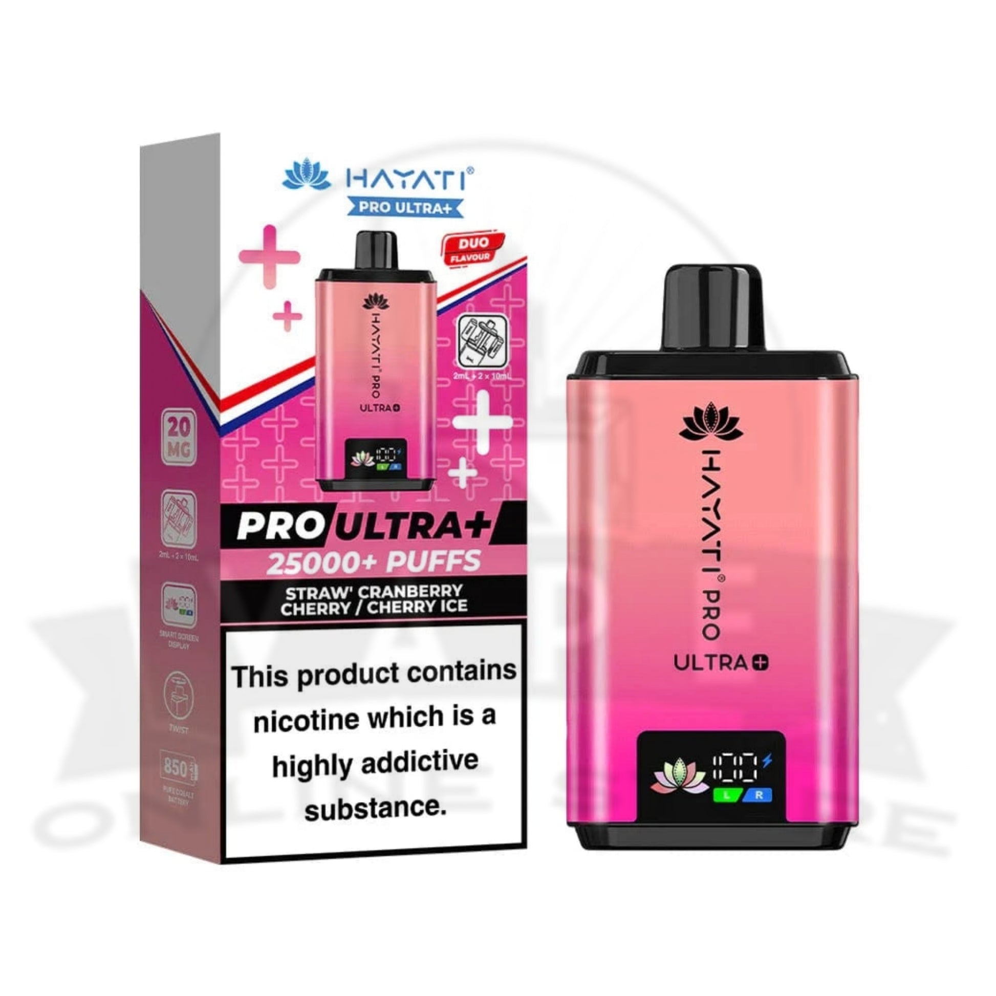 BOX OF 5 Hayati Pro Ultra Plus 25000 Prefilled Pod Kit