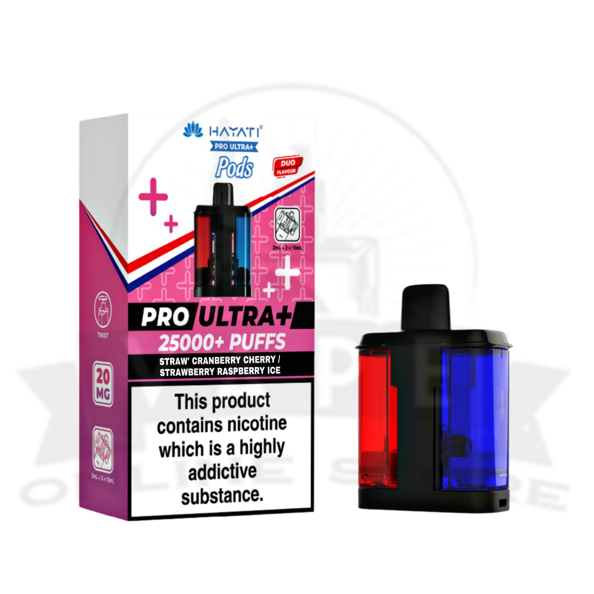 Box of 5 Hayati Pro Ultra Plus 25000 Refill Pods Wholesale