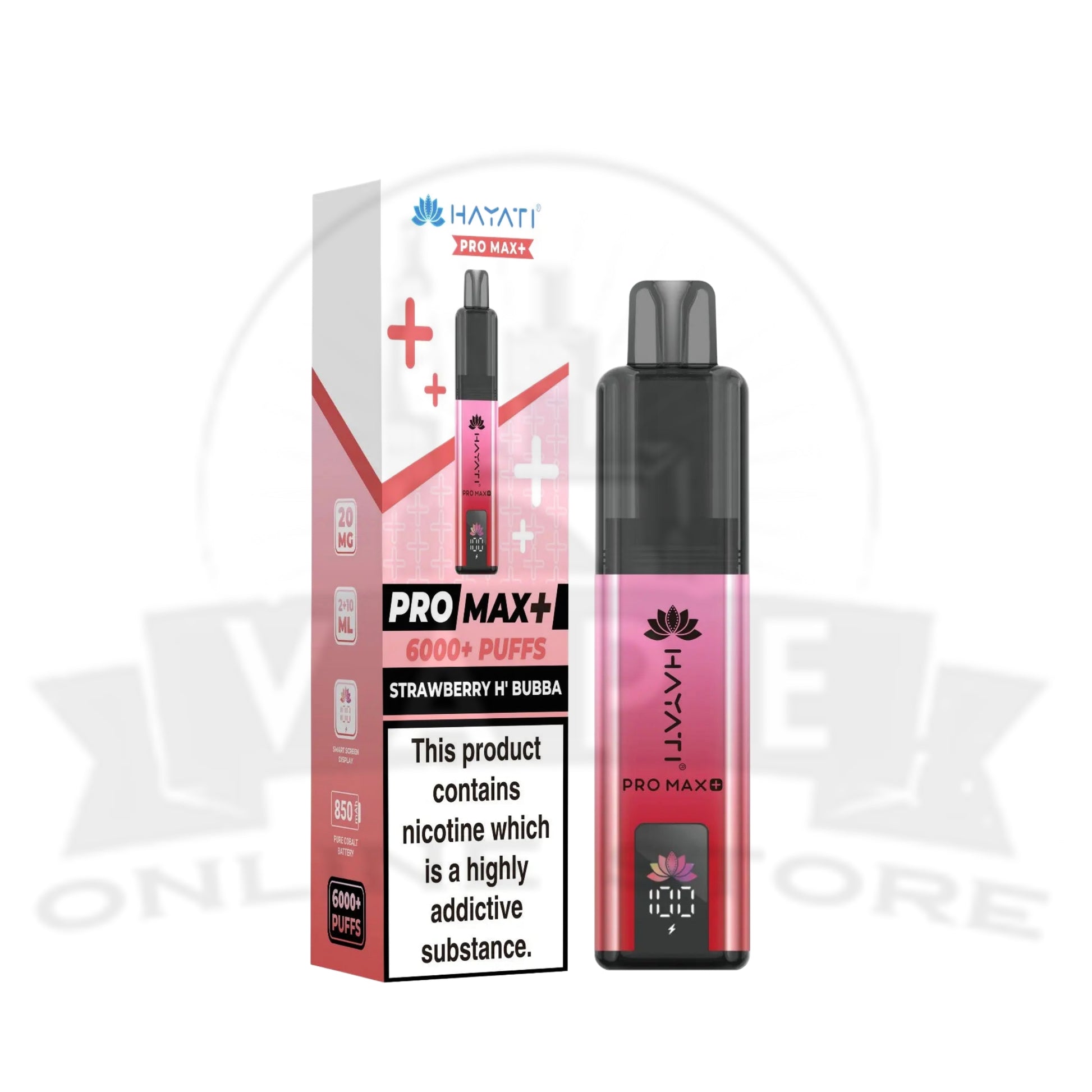 Hayati Pro Max Plus 6000 Puffs BOX OF 5 | Free Delivery