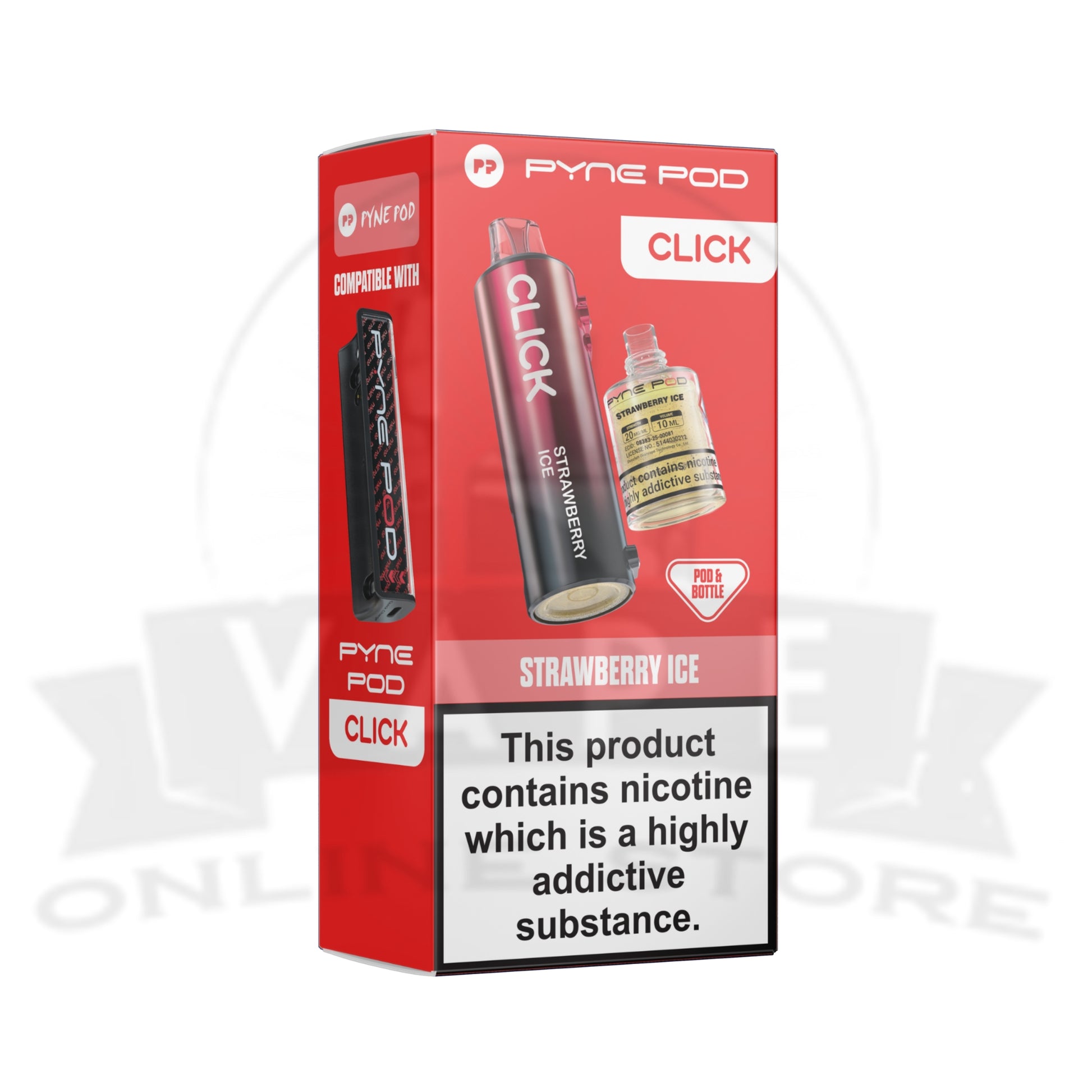 Box Of 5 Pyne Pod Click 10k Puffs Replacement Pods