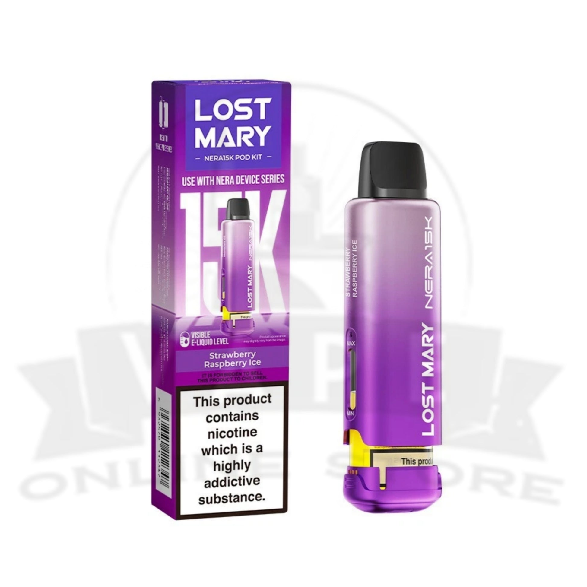 BOX OF 5 Lost Mary Nera 15k Pods Bulk Buy | Fast Delivery