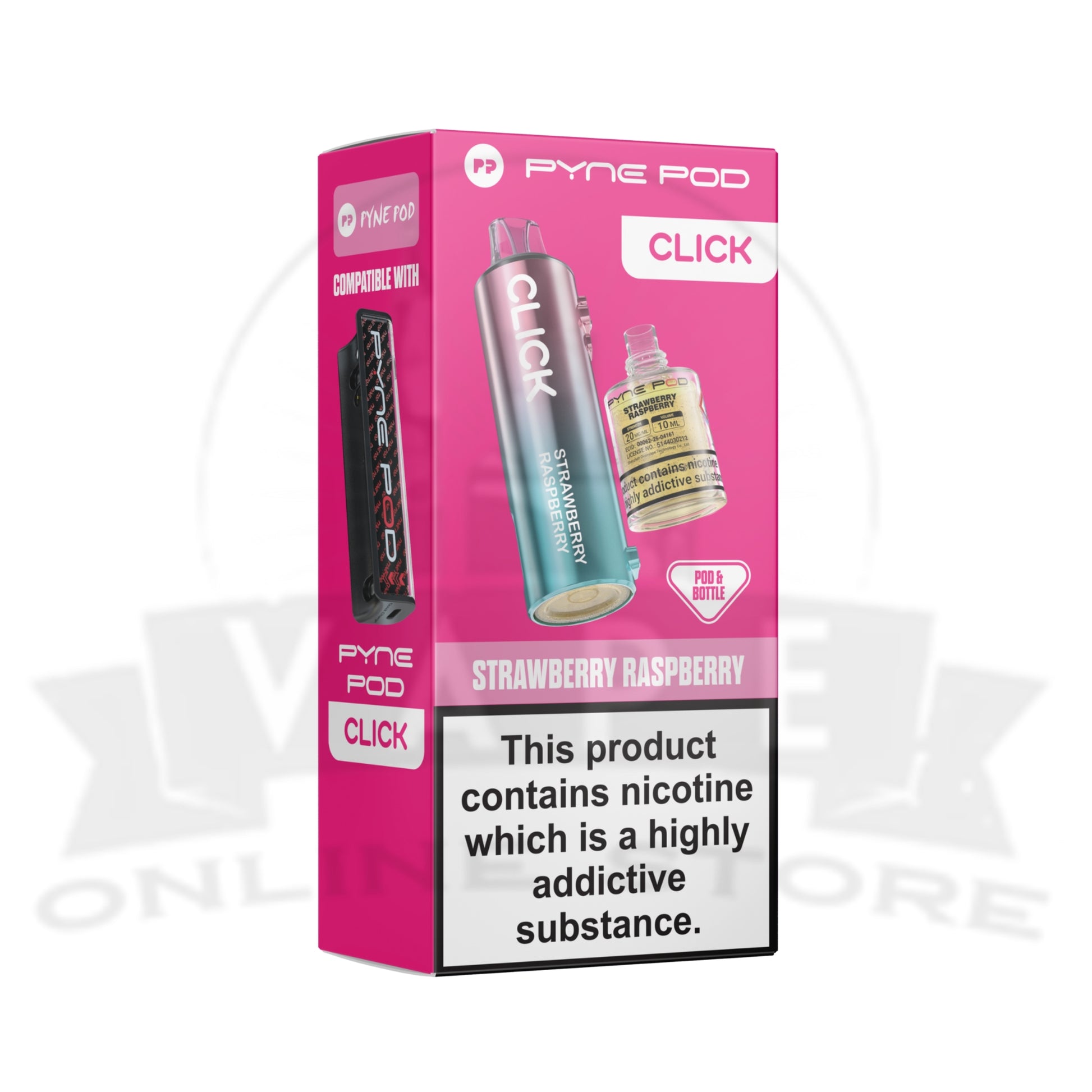 Box Of 5 Pyne Pod Click 10k Puffs Replacement Pods