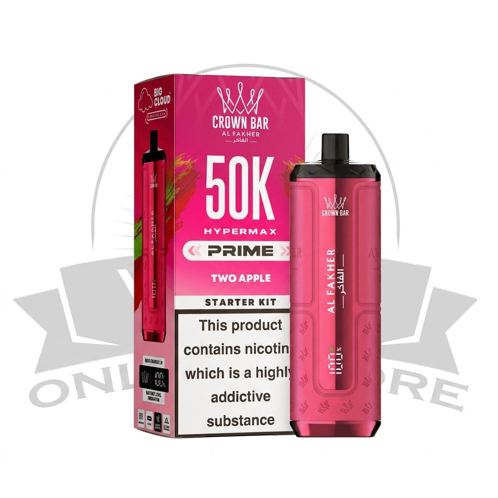 Box Of 5 Al Fakher Hypermax Prime 50K Prefilled Pod Kit