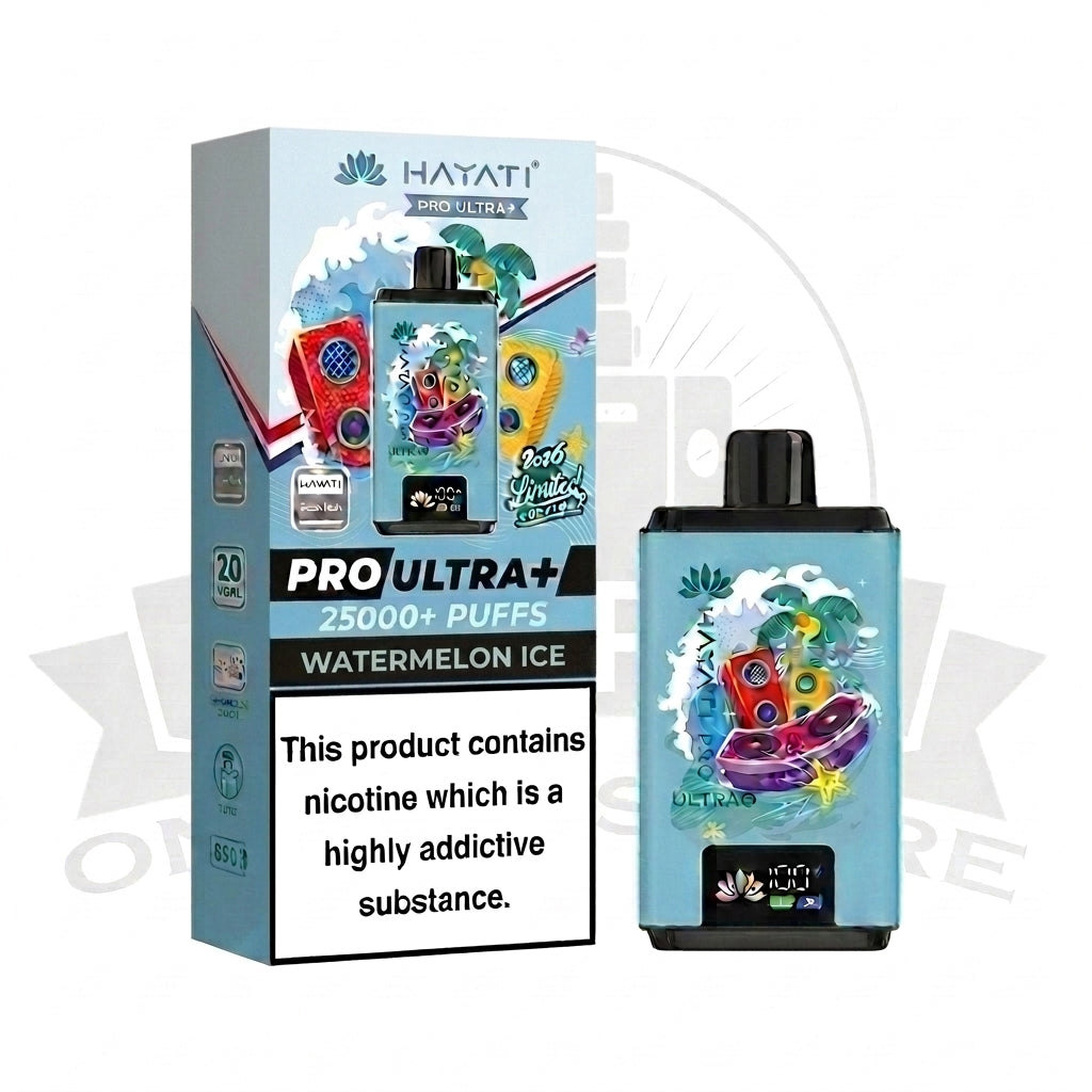BOX OF 5 Hayati Pro Ultra Plus 25000 Prefilled Pod Kit