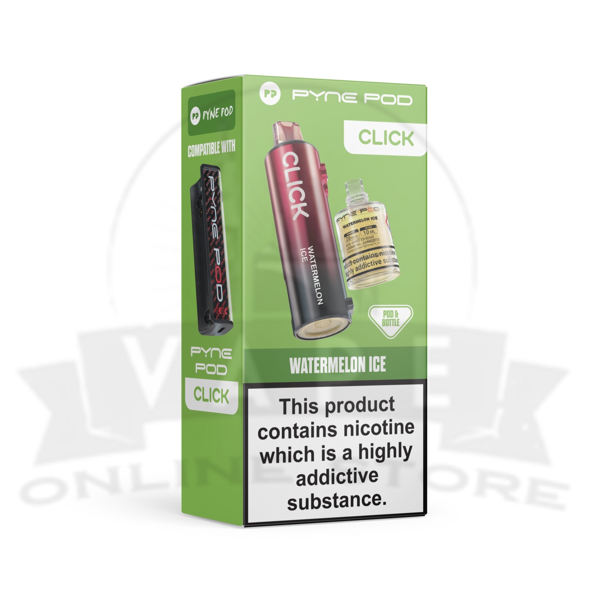 Box Of 5 Pyne Pod Click 10k Puffs Replacement Pods