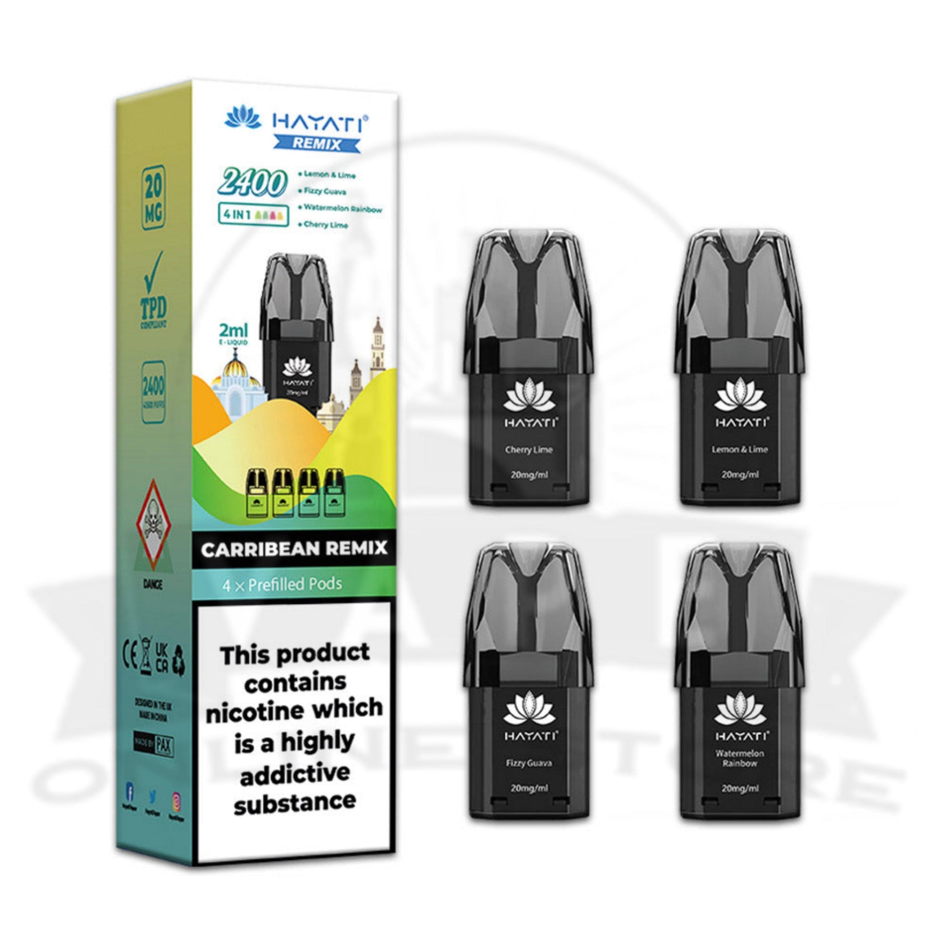 Hayati Remix 2400 Puffs Replacement Pods