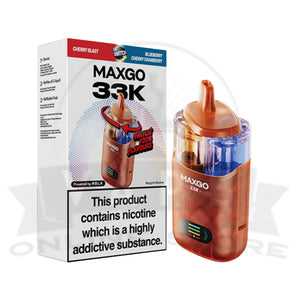 Cherry Blast / Blueberry Cherry Cranberry RELX MaxGo Combo 33K