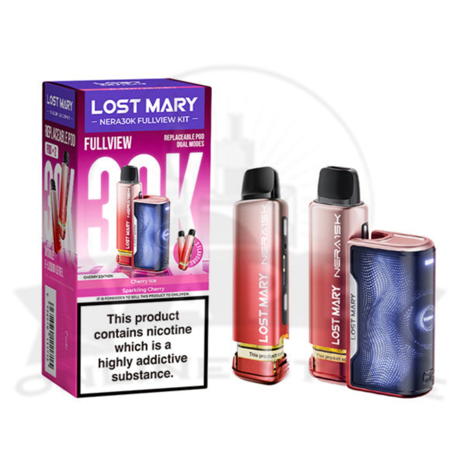 Lost Mary Nera 30K Fullview Pod Kit
