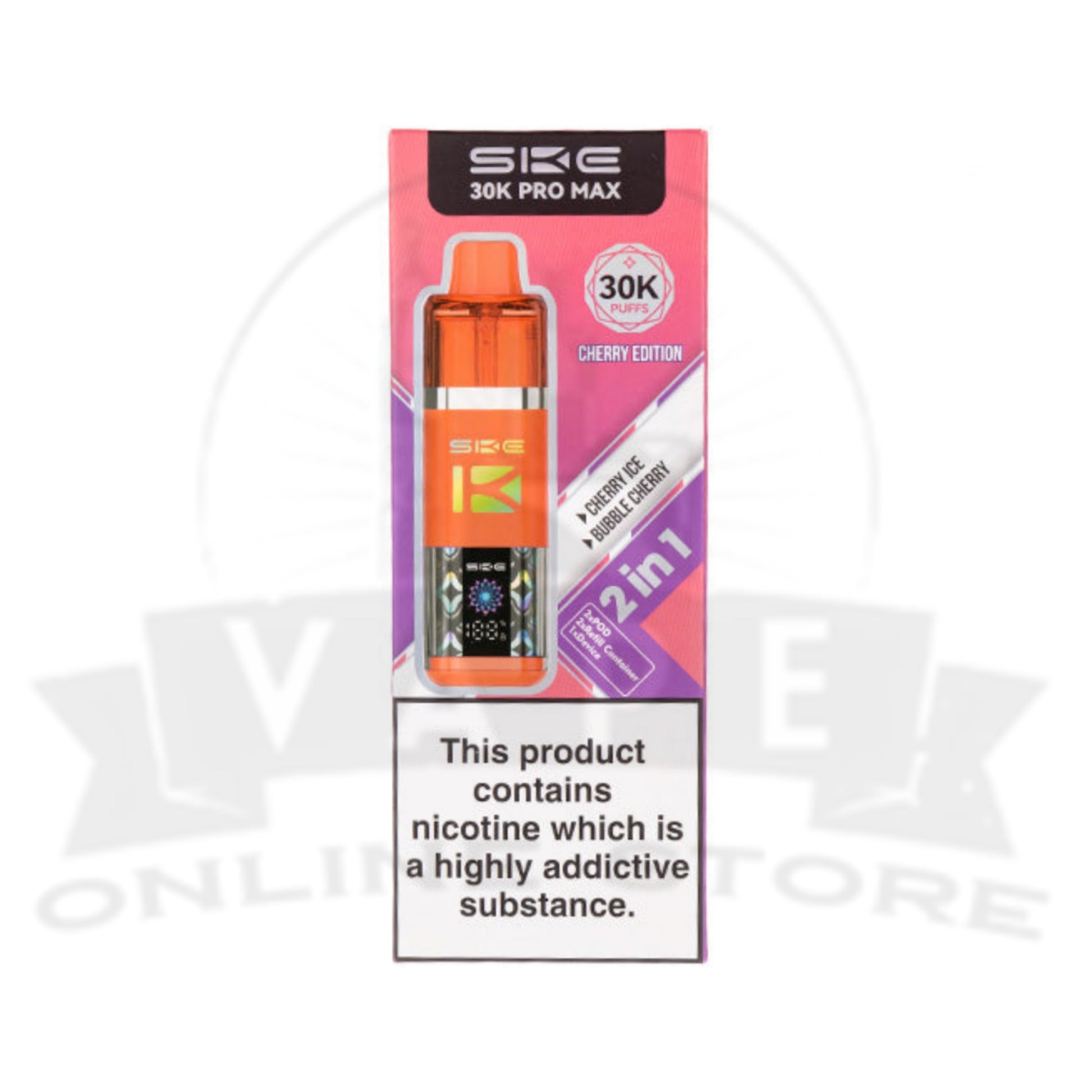 SKE 30k Pro Max 2 In 1 Flavour Vape Kit