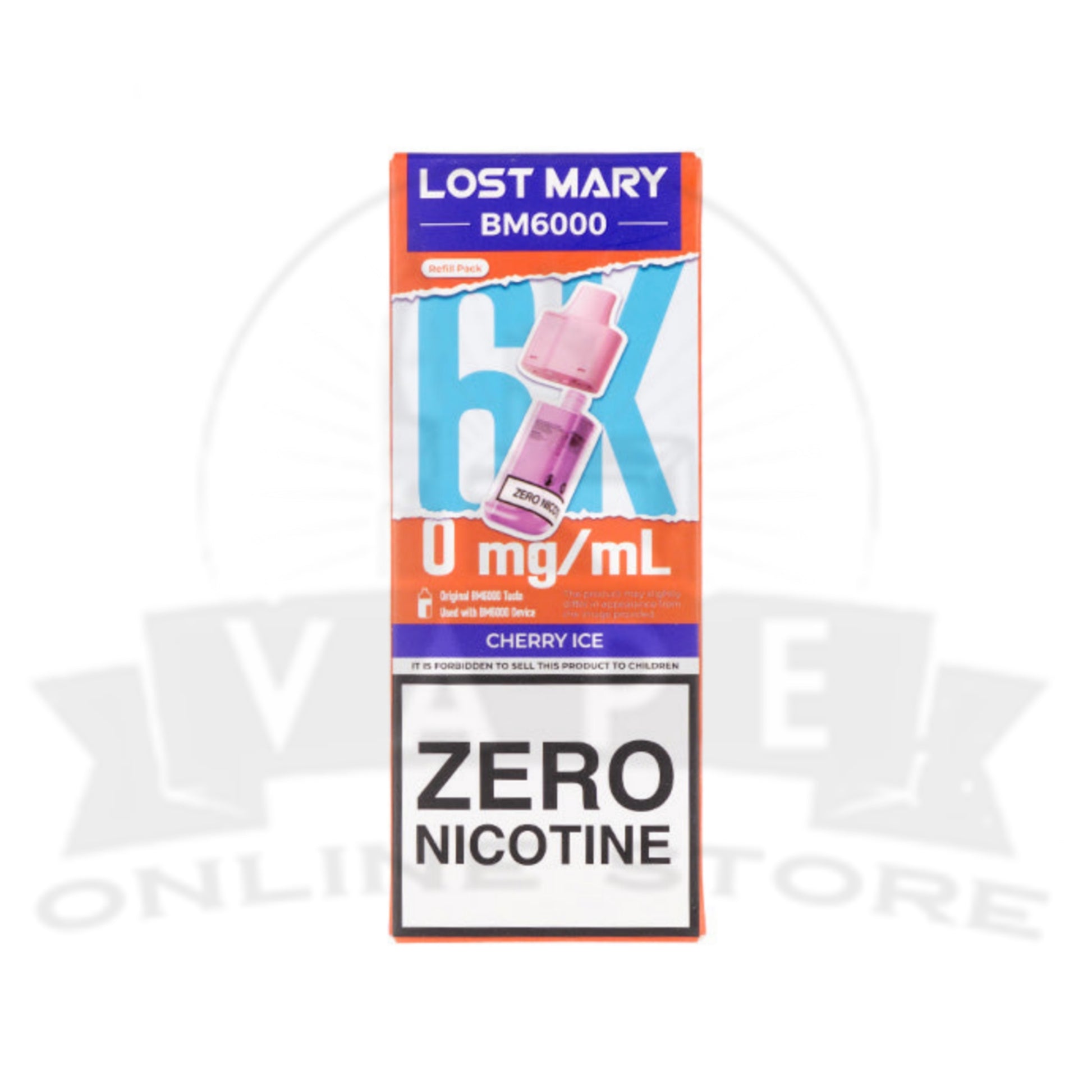 Lost Mary BM6000 0mg Prefilled Pod