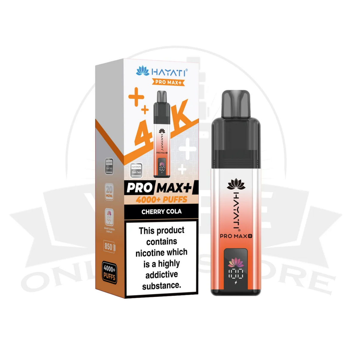 Hayati Pro Max Plus 4000 Prefilled Pod Kit