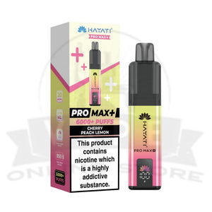 Cherry Peach Lemon Hayati Pro Max Plus 6000 Puffs Pod Kit