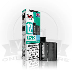 Classic Menthol IVG Pro 12 Pods