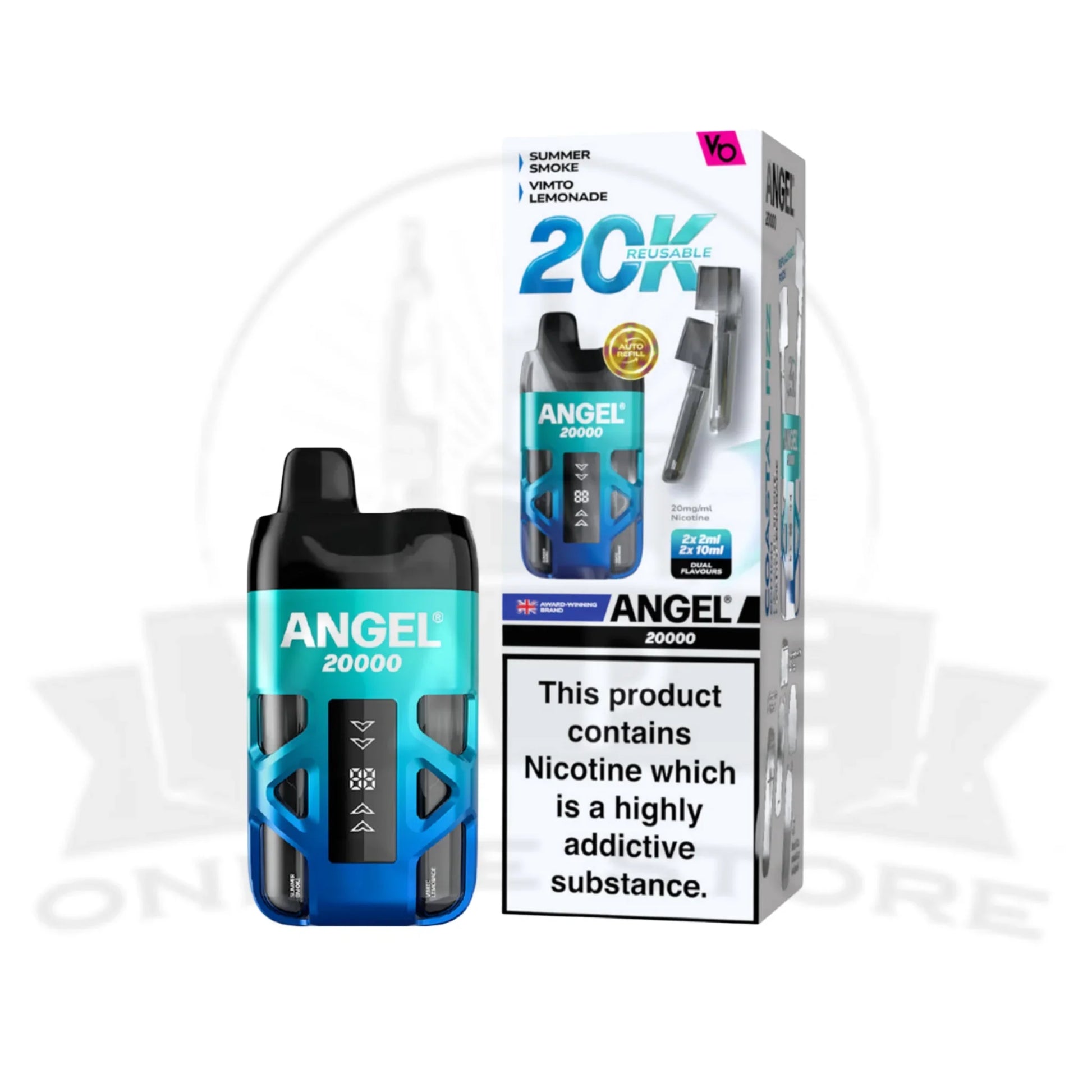 Vapes Bars Angel 20k Pod Kit | Prefilled & Rechargeable