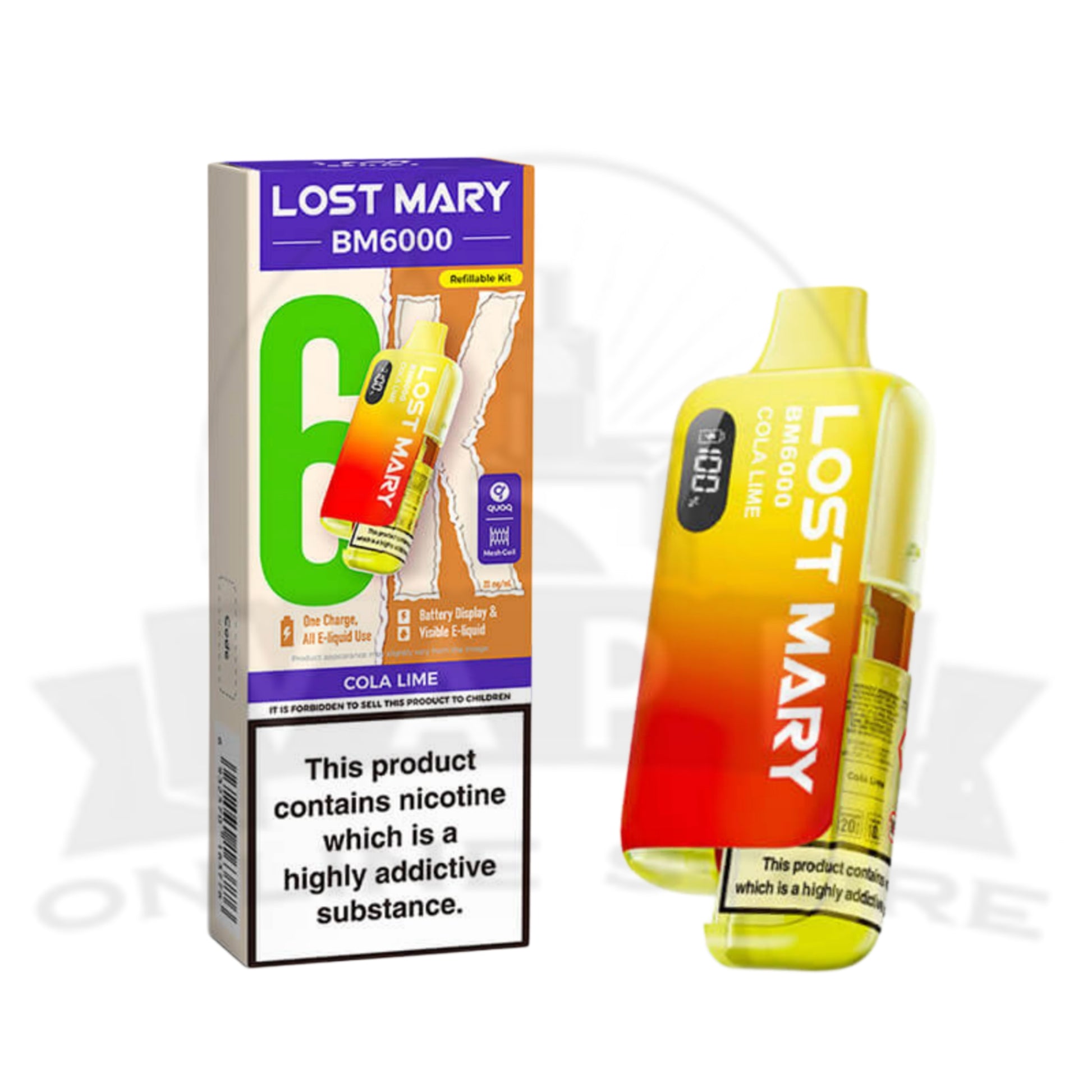 Lost Mary BM6000 Prefilled Pod Kit | 3 for £24