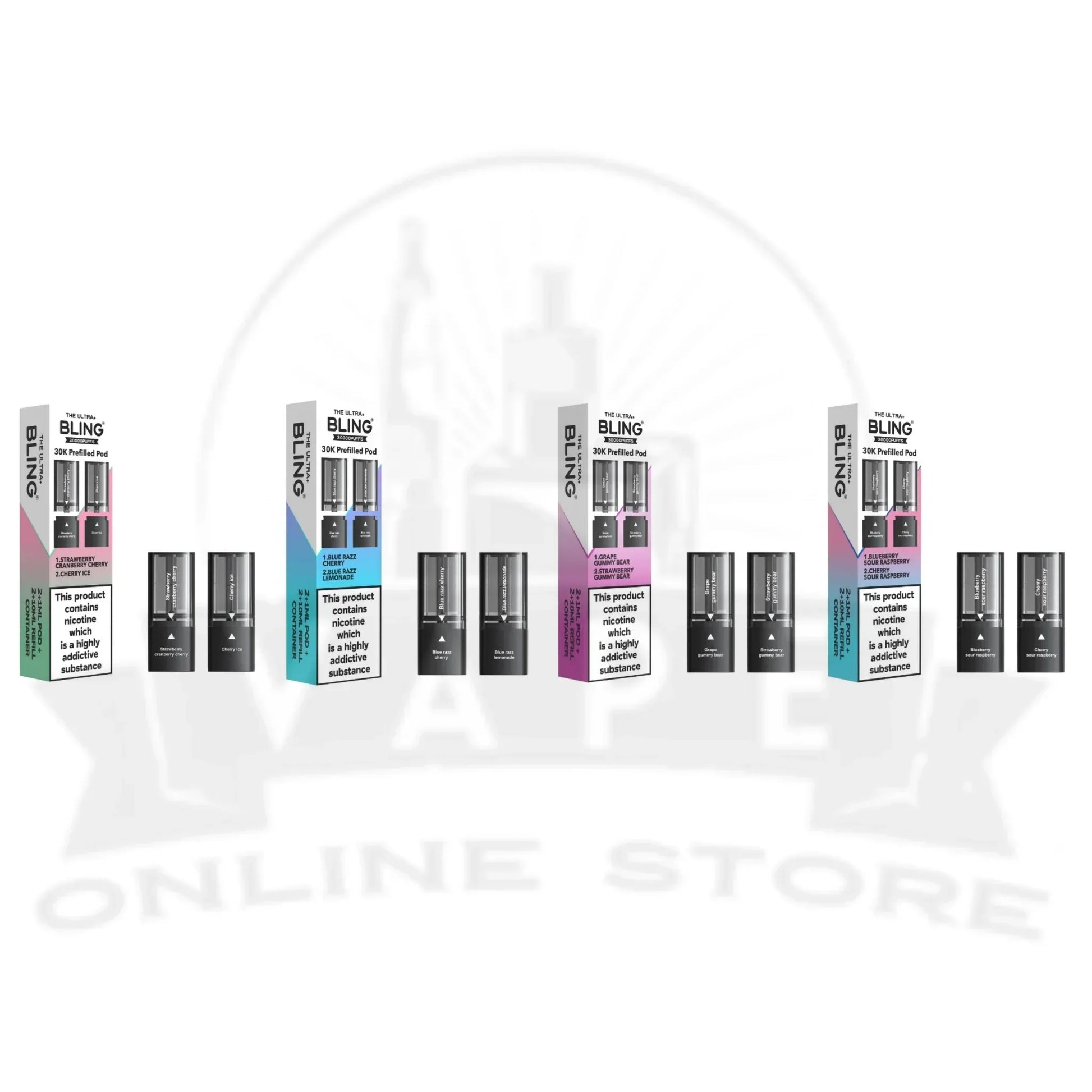 Crystal Bling Ultra Plus 30000 Replacement Pods