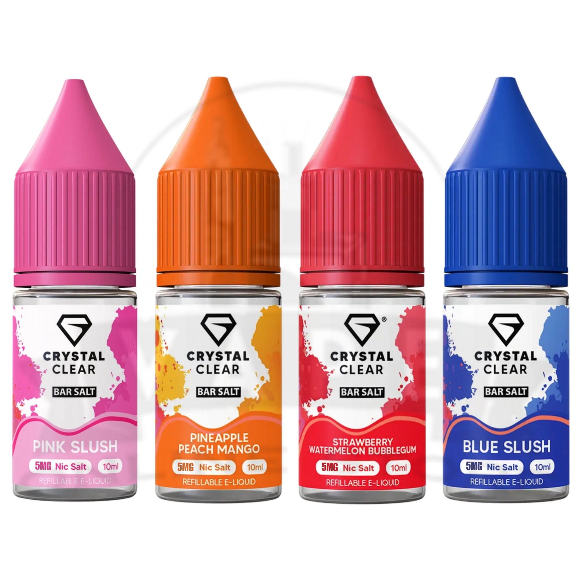 Crystal Clear Bar Salt 5mg 10ml Nic Salts