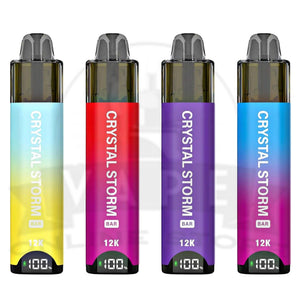 Crystal Storm Bar 12K Puffs Prefilled Pod Kit