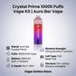 Crystal Prime 10000 Puffs Pod Vape Kit