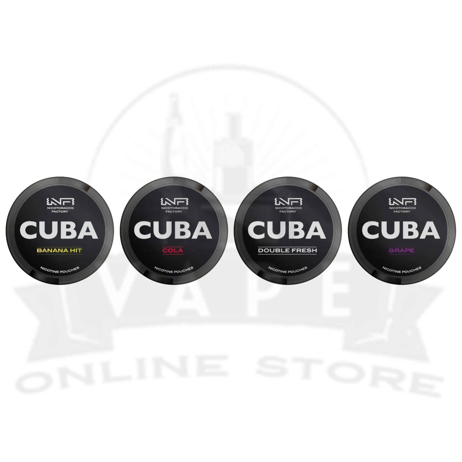 Cuba Black Nicotine Pouches