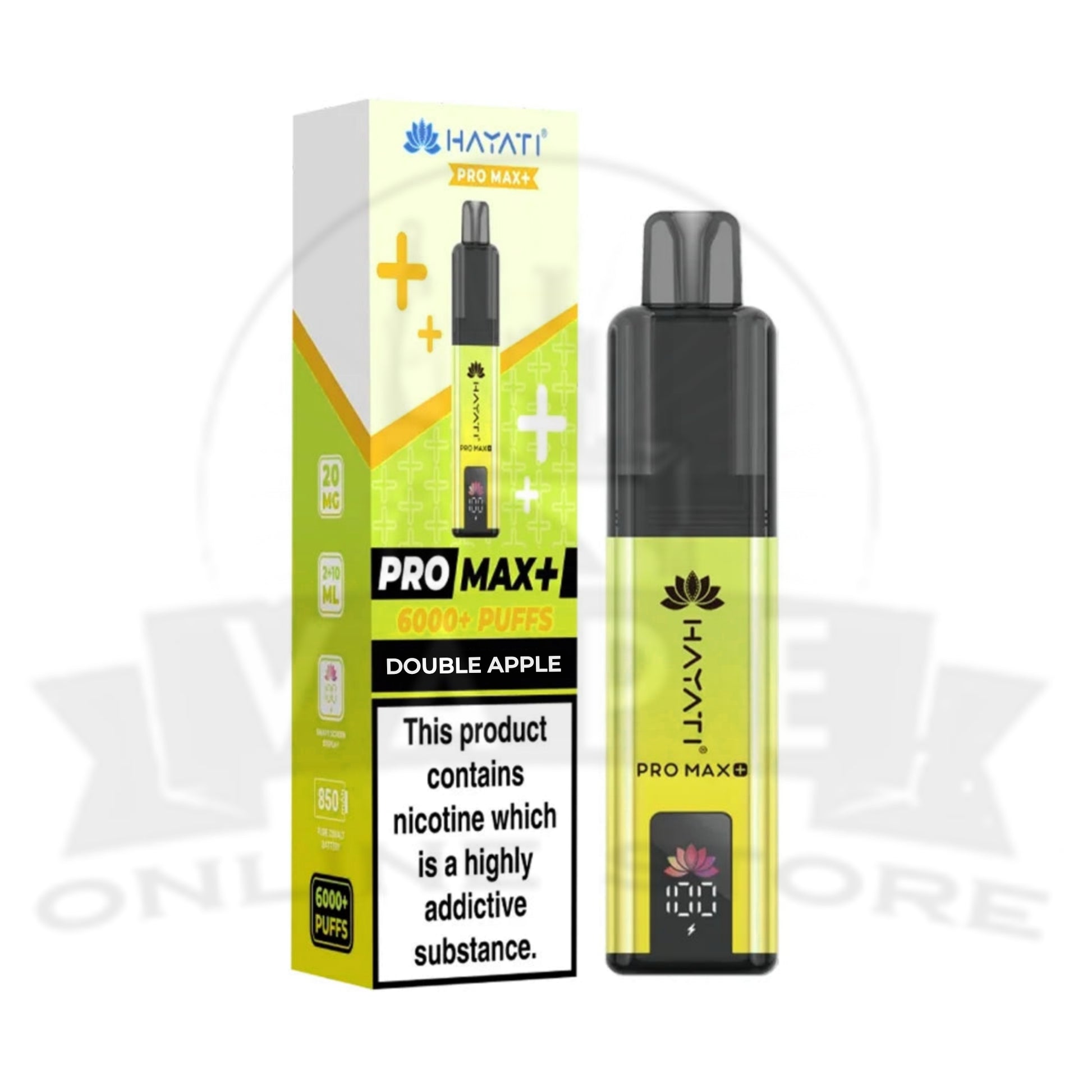 Double Apple Hayati Pro Max Plus 6000 Puffs Pod Kit