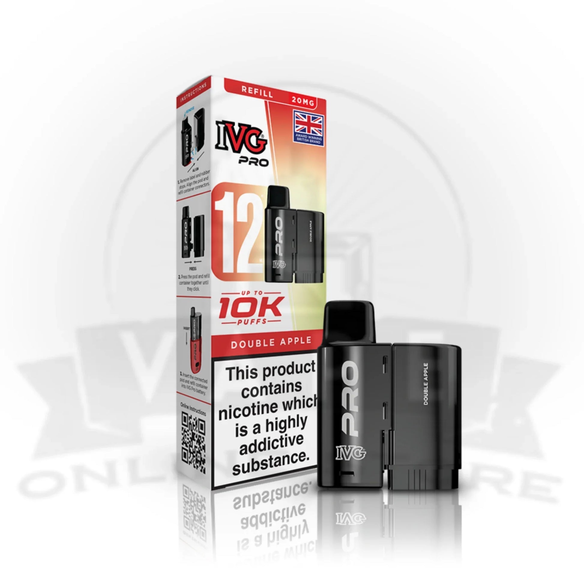 Double Apple IVG Pro 12 Pods