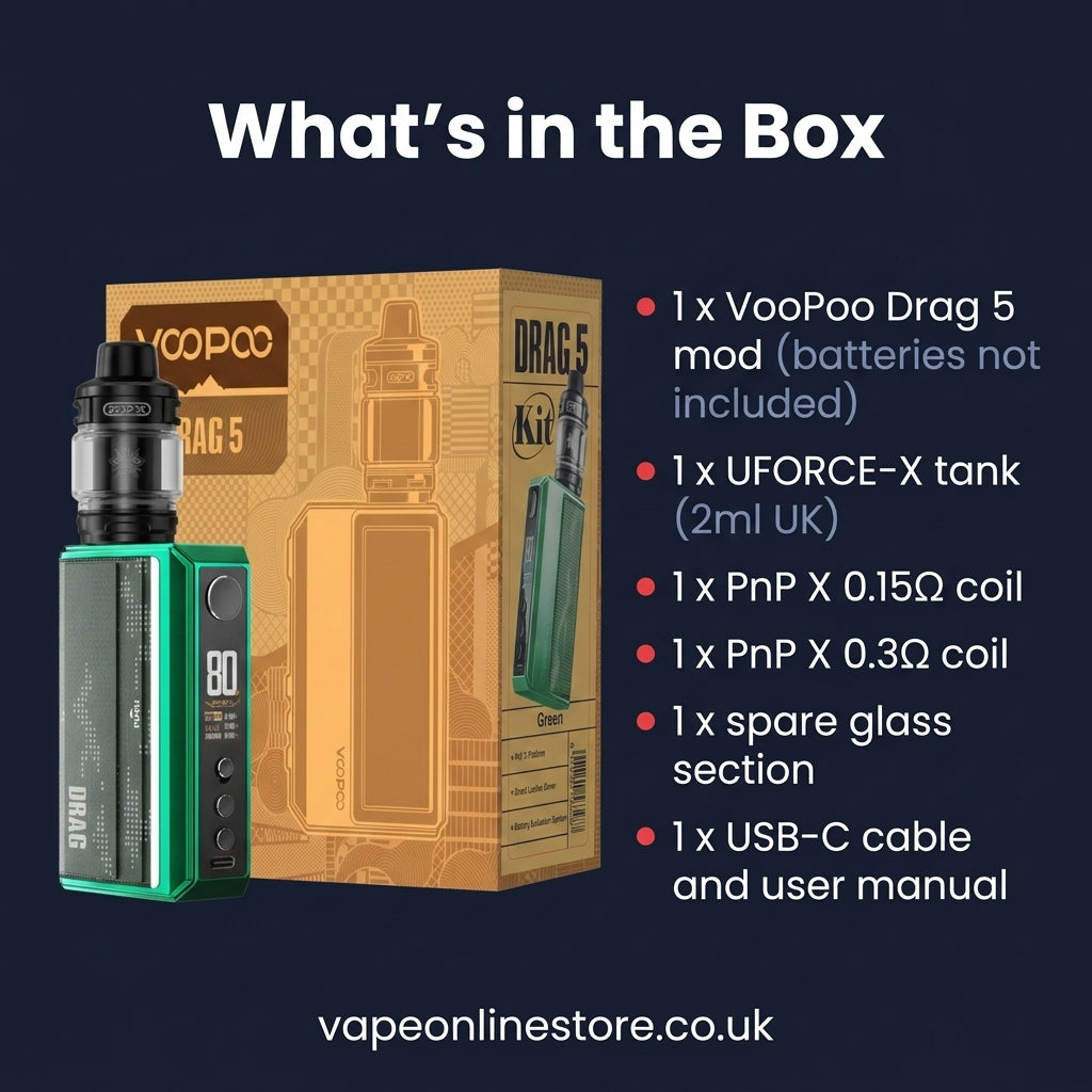 VooPoo Drag 5 Vape Kit