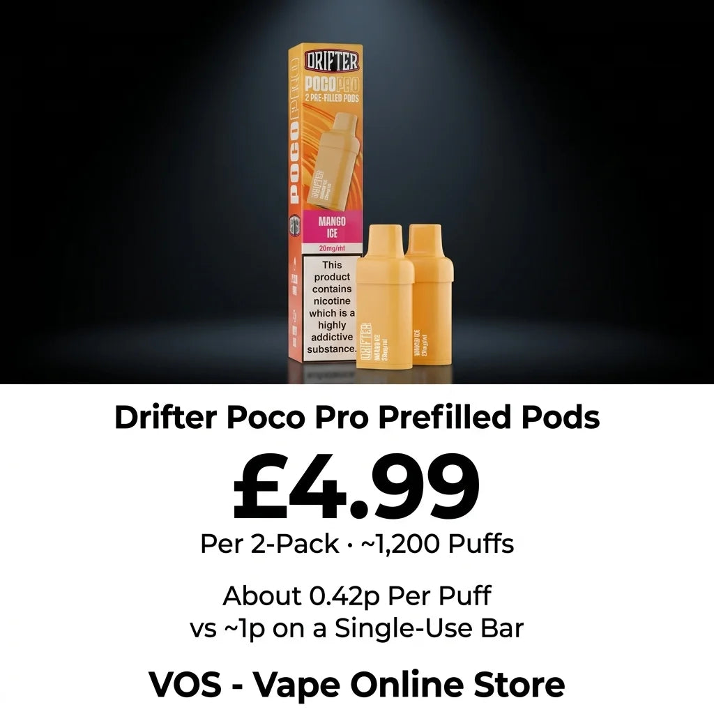 Drifter Poco Pro Prefilled Pods