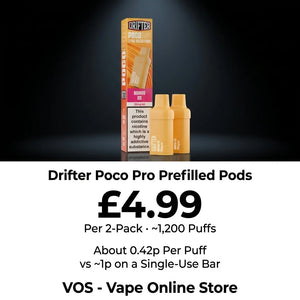 Drifter Poco Pro Prefilled Pods