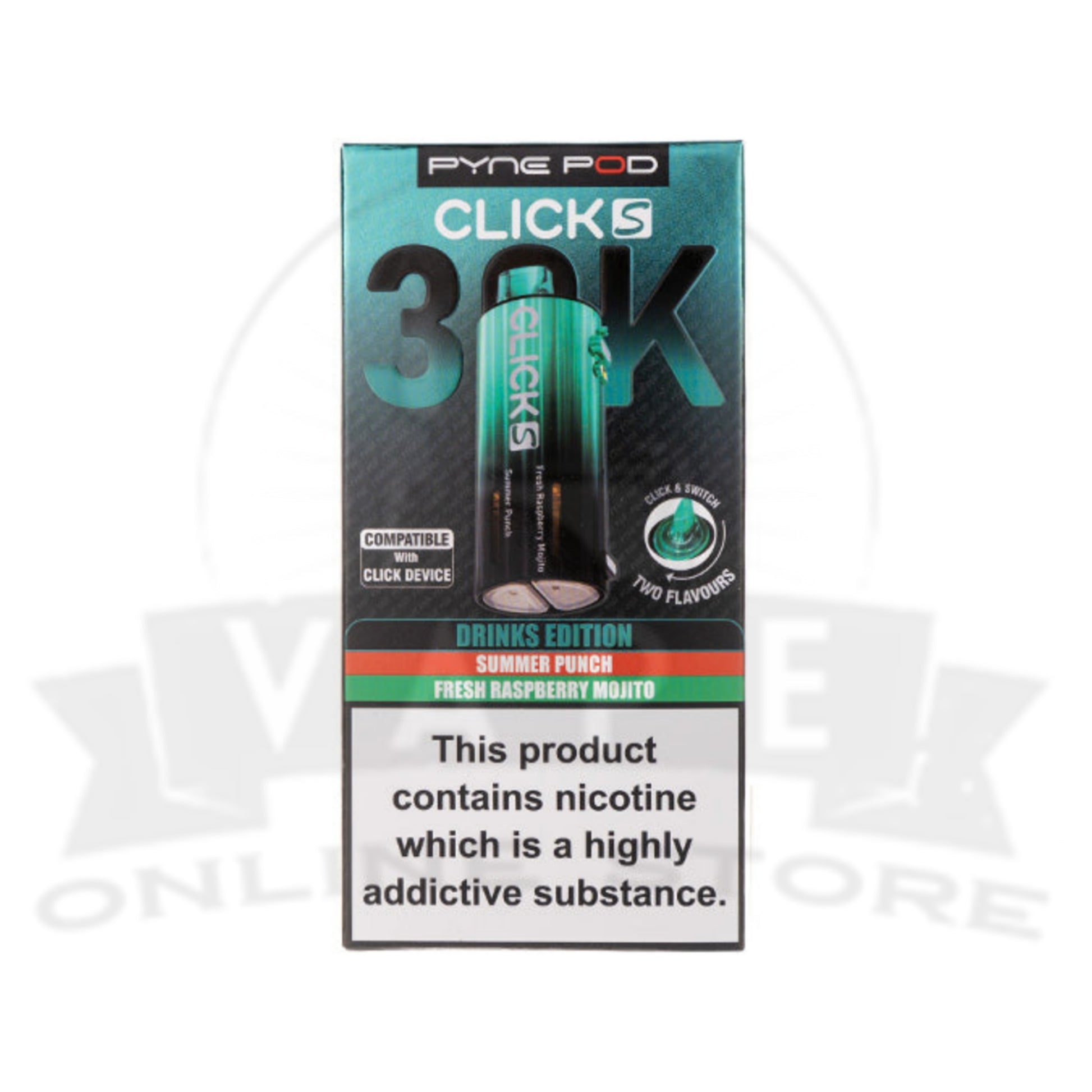 Pyne Pod Click S 30k Puff Refill Pods